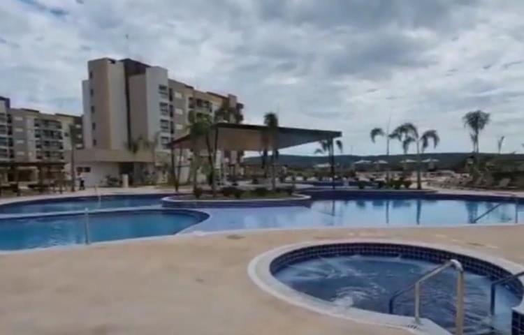 Praias Do Lago Eco Resort Apto 5 Pessoas N406 N407 Калдас Новас Екстериор снимка