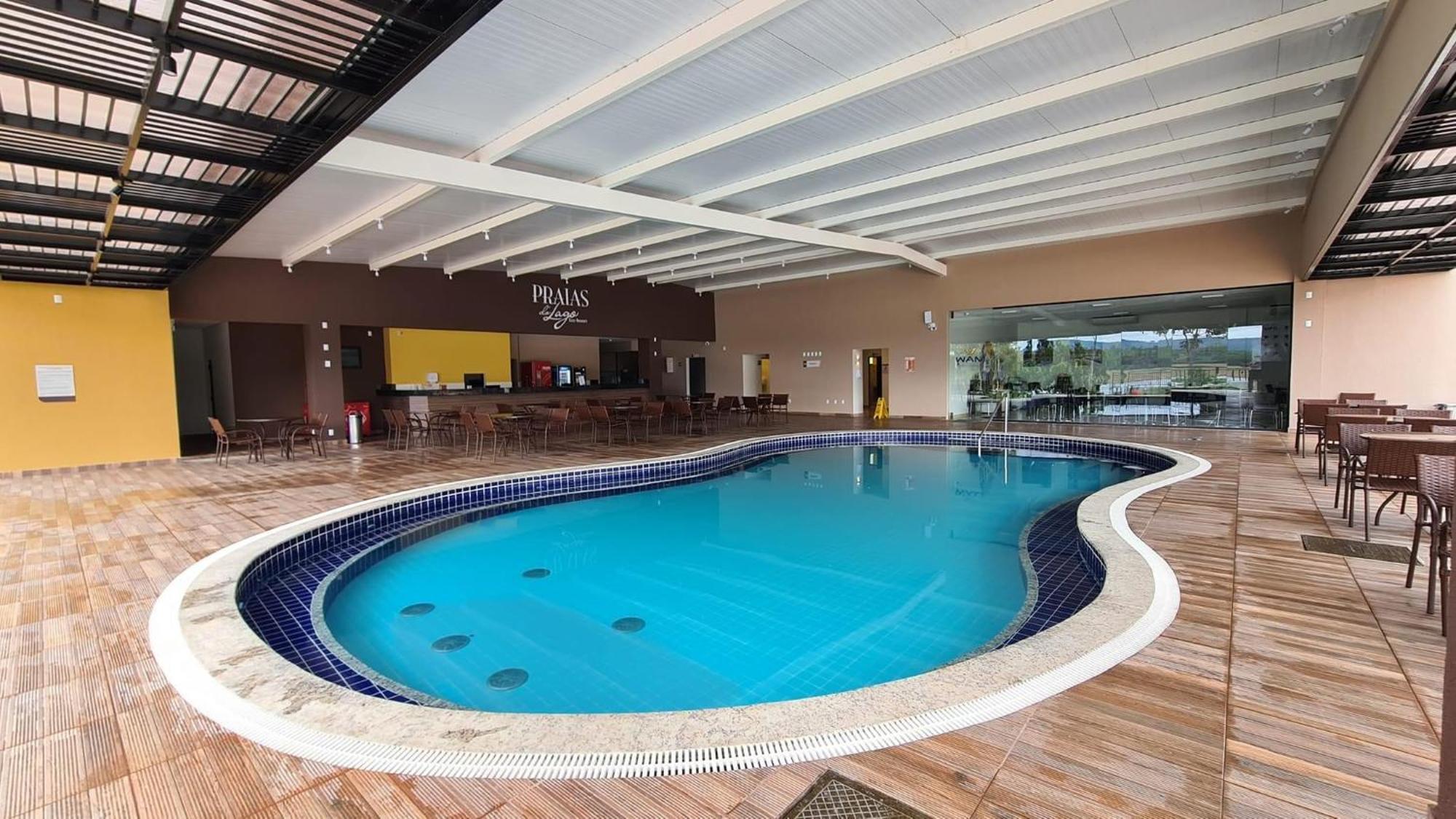 Praias Do Lago Eco Resort Apto 5 Pessoas N406 N407 Калдас Новас Екстериор снимка